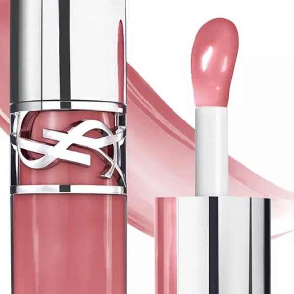 Yves Saint Laurent Loveshine Plumping Lip Oil Gloss - 44 Nude Lavalliere - Picture 1 of 2